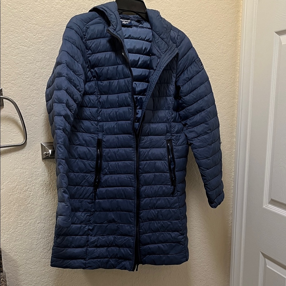 Reebok Gray Quilted Jacket